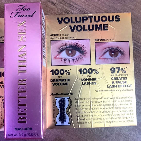 SOLD ♥️ ON A DIFFERENT PLATFORM ♥️ 2 mini tubes , unopened and unused TOO FACED - Picture 2 of 3